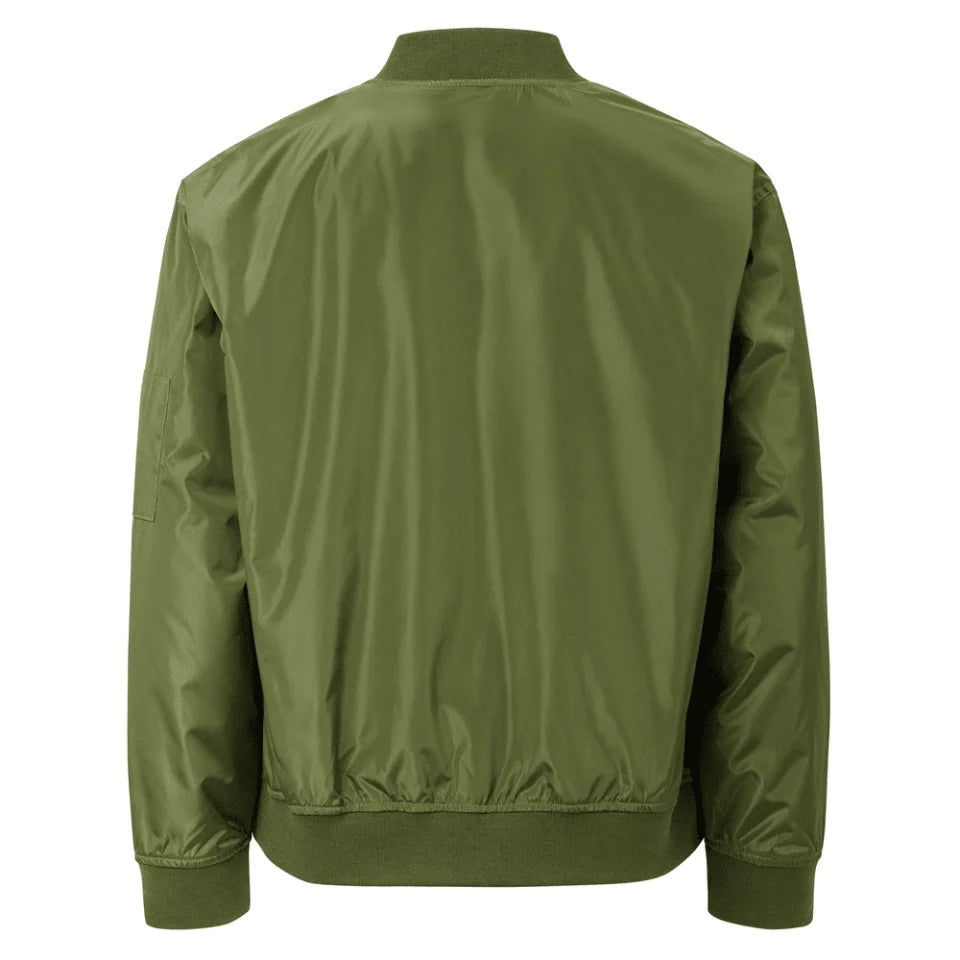 Benutzerdefinierte bestickte elegante Mandala Initial Jacke