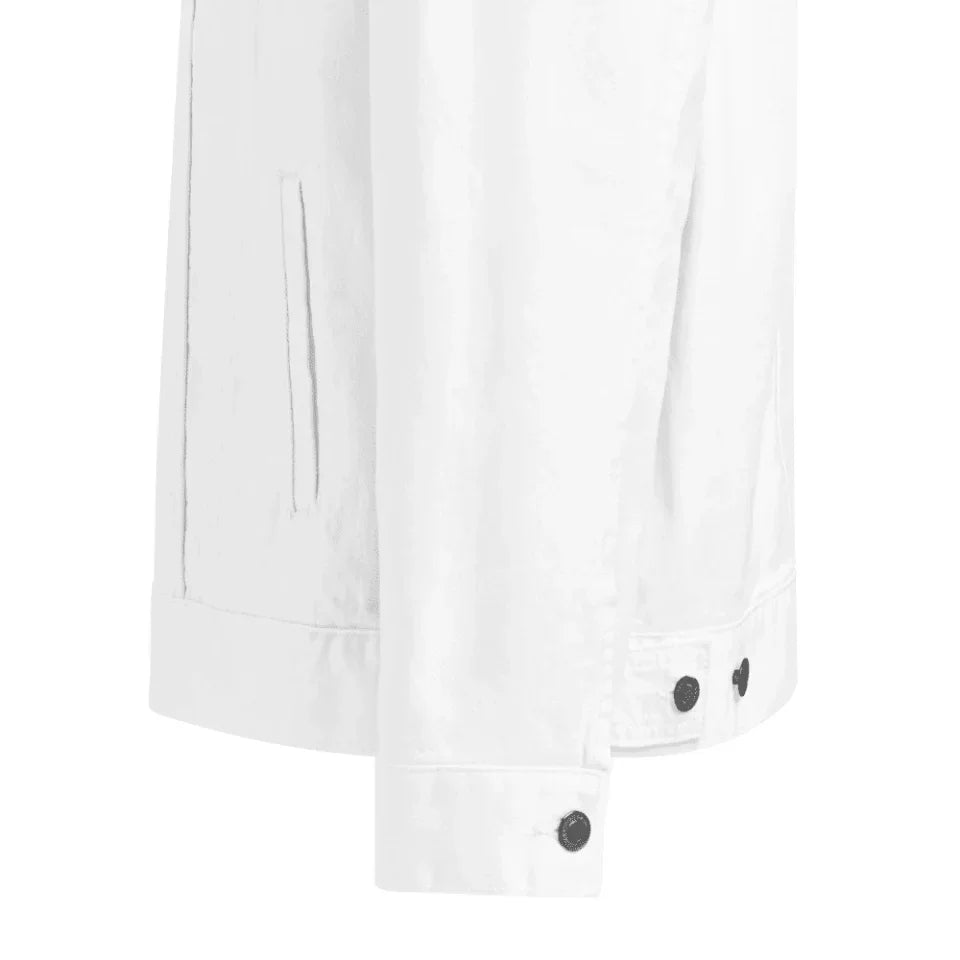 Chaqueta personalizada con inicial de luna bordada