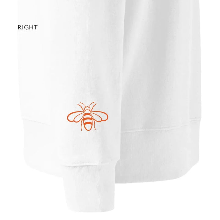 Benutzerdefinierte bestickte Bee Line Art Hoodie und Sweatshirt