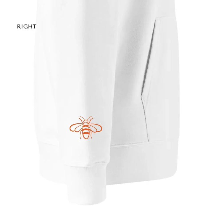 Benutzerdefinierte bestickte Bee Line Art Hoodie und Sweatshirt