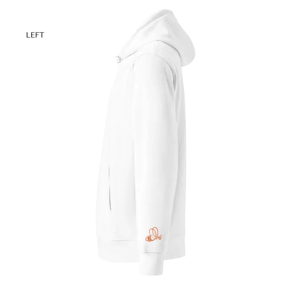 Benutzerdefinierte bestickte Bee Line Art Hoodie und Sweatshirt