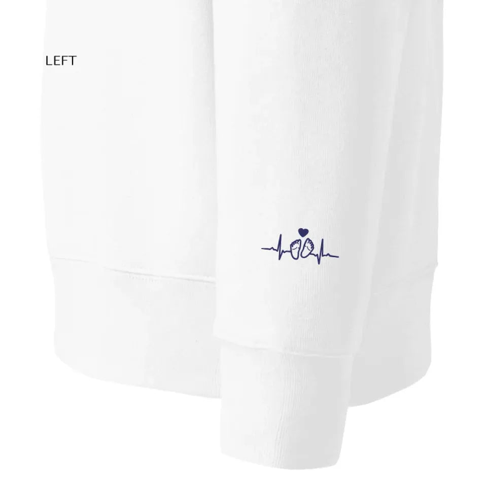 Custom Embroidered Family Love Line Art Hoodie & Sweatshirt  - ART-SWH307