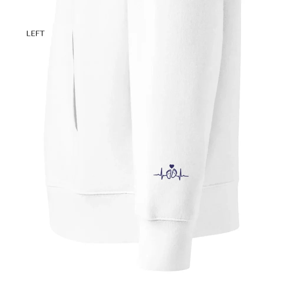 Custom Embroidered Family Love Line Art Hoodie & Sweatshirt  - ART-SWH307