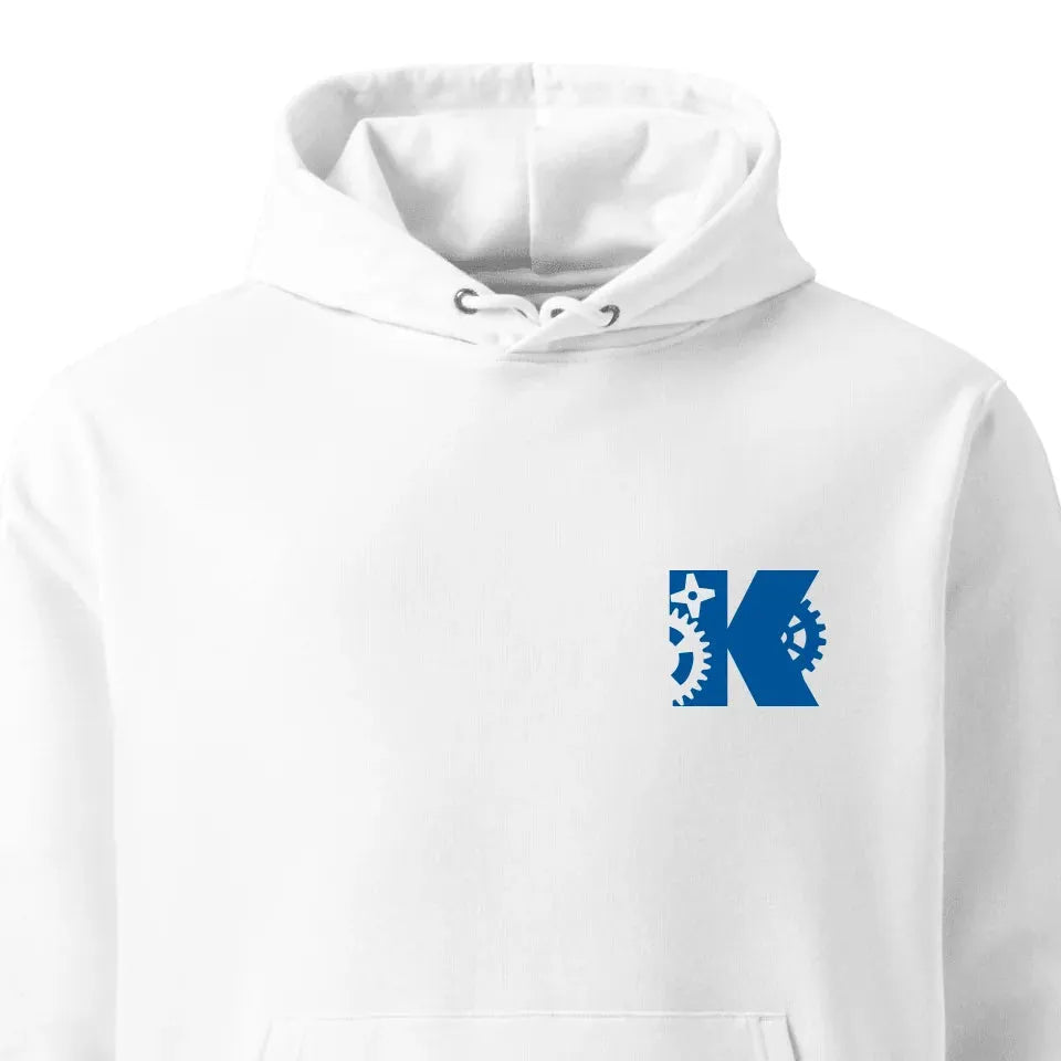 Sweatshirt und Hoodie mit bestickten Initialen für Ingenieure