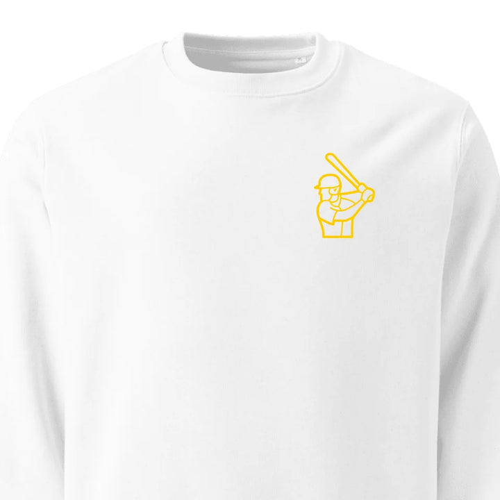 Sudadera con capucha y íconos de béisbol bordados personalizados