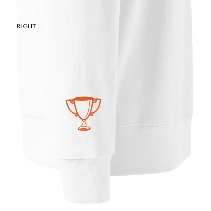 Sudadera con capucha y sudadera con arte lineal de voleibol bordado personalizado