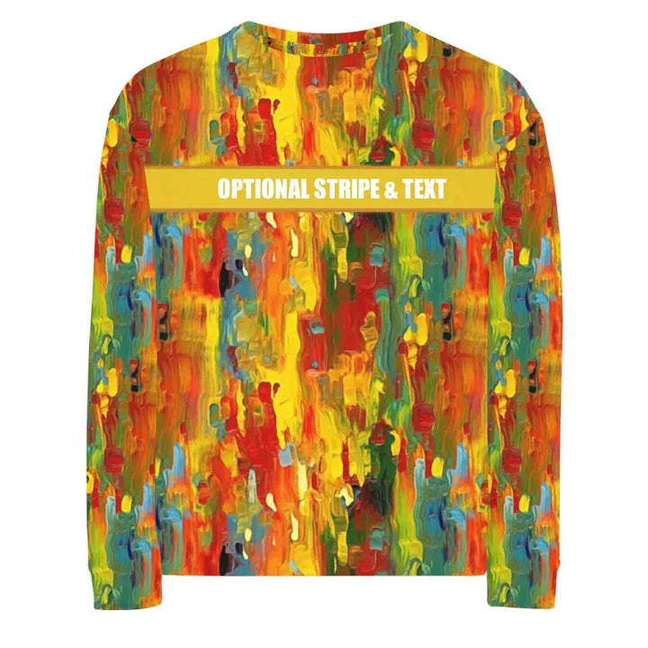 Custom Modern Abstract Textured Sweatshirt & Hoodie - ART-SWH333