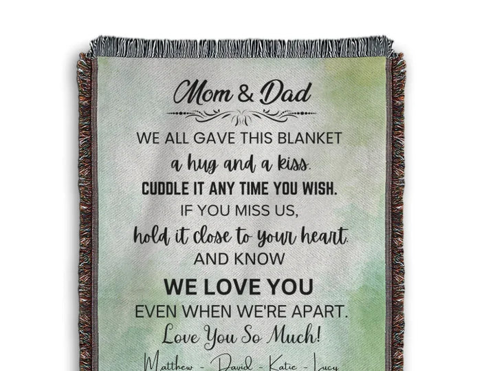 woven throw canva