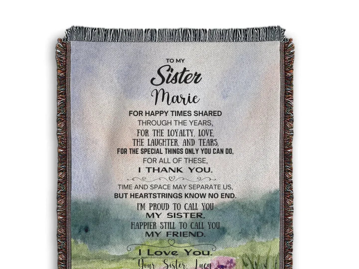 woven throw canva