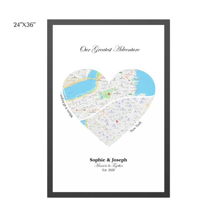 24x36 framed poster