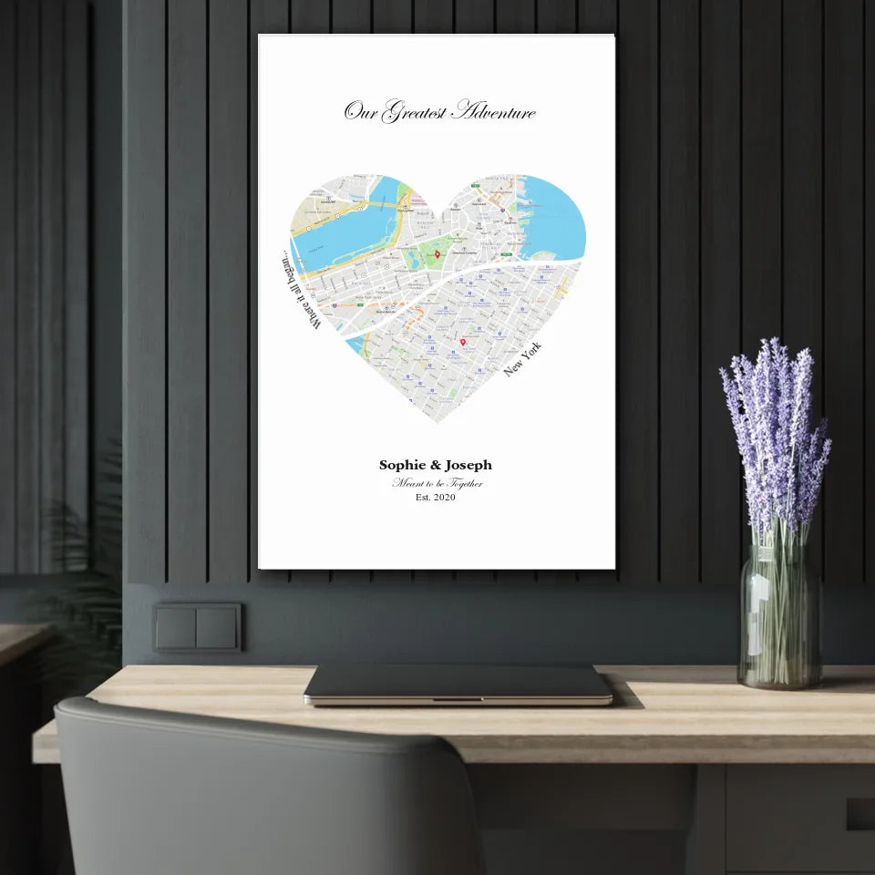 24x36 acrylic print french cleat context