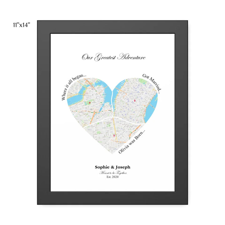 11x14 framed poster