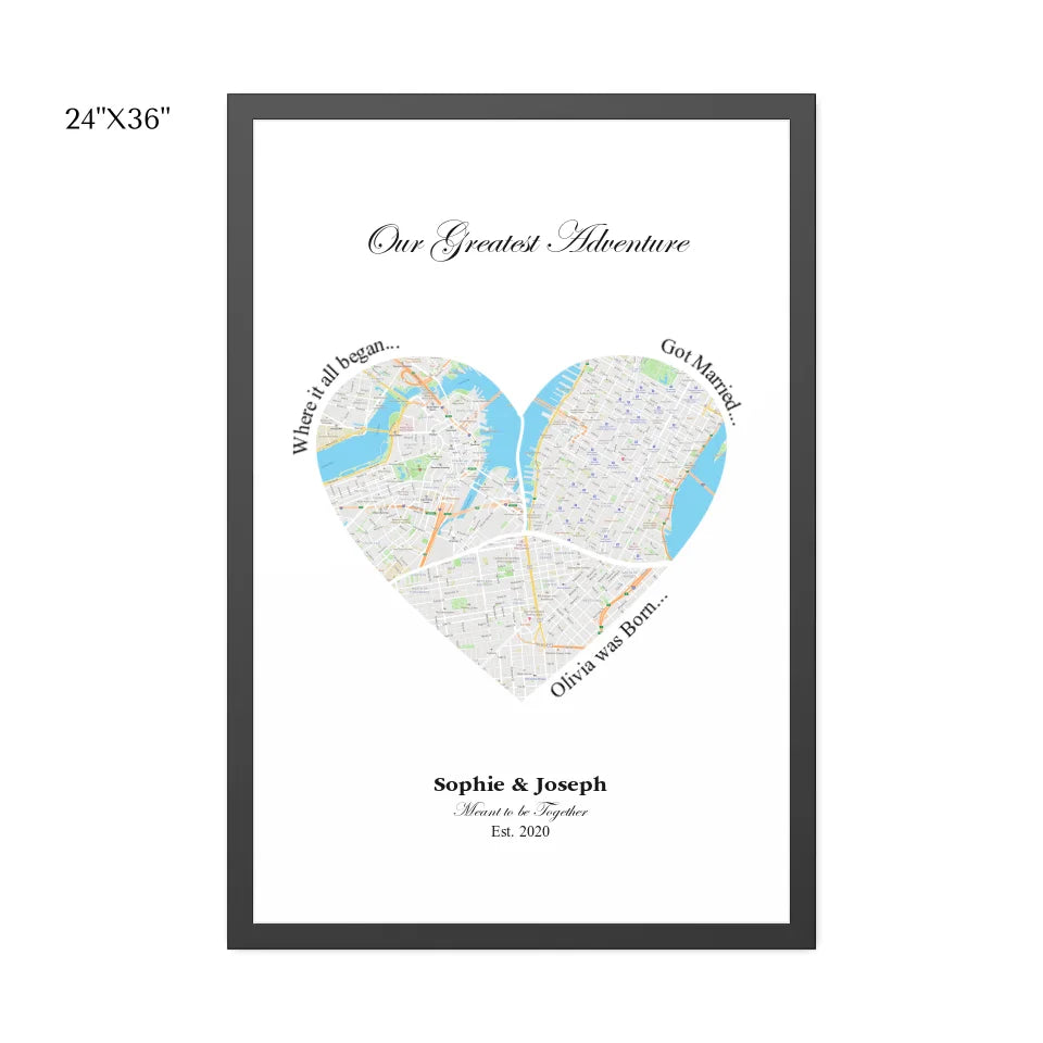 24x36 framed poster