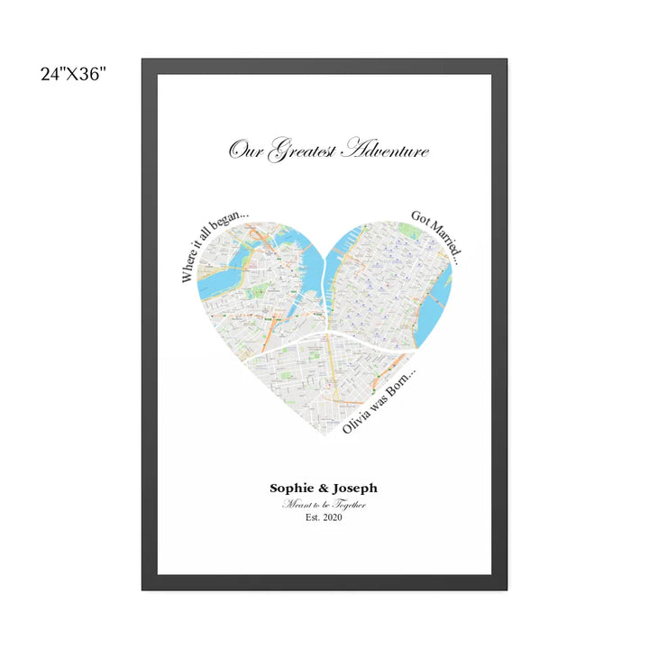 24x36 framed poster