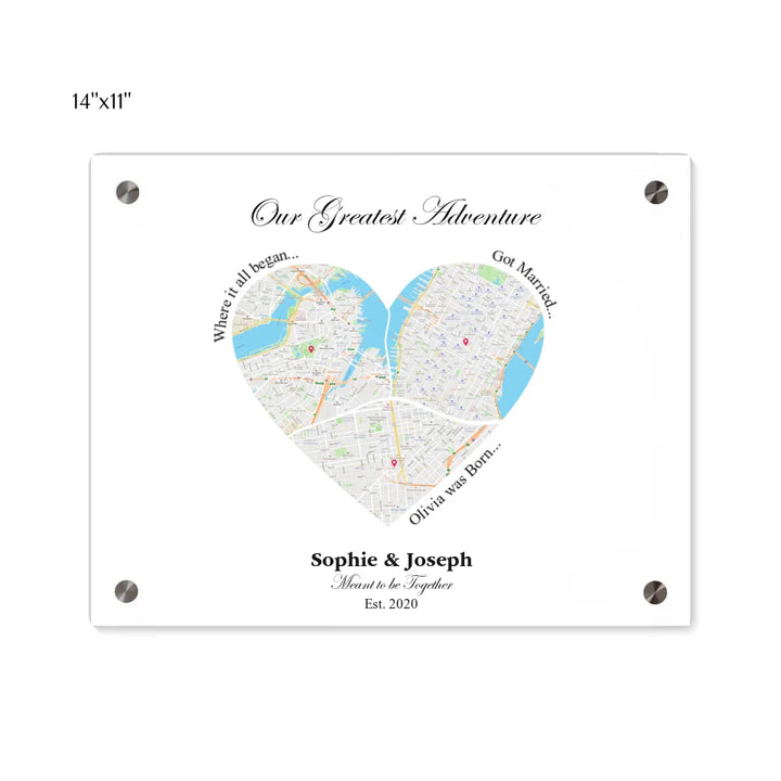14x11 acrylic panel print