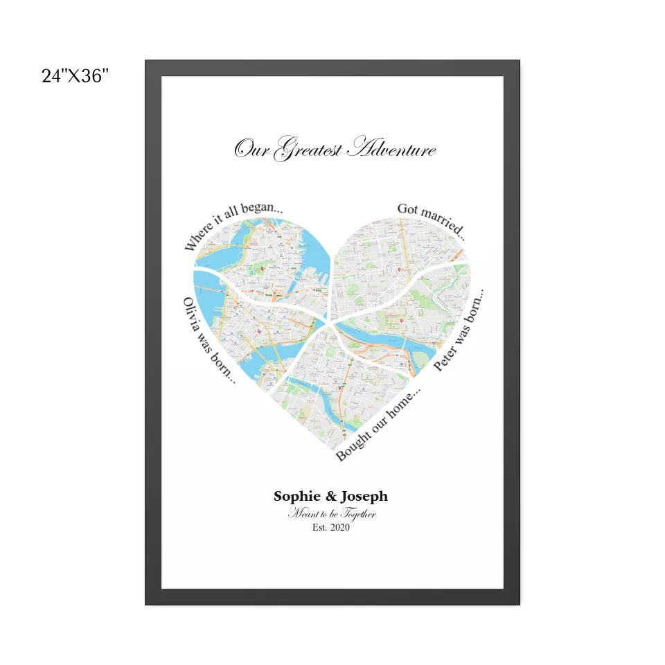 24x36 framed poster