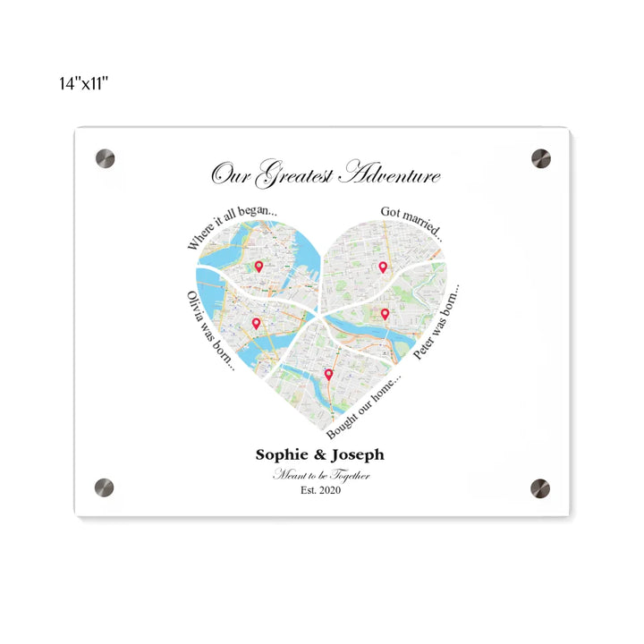 14x11 acrylic panel print