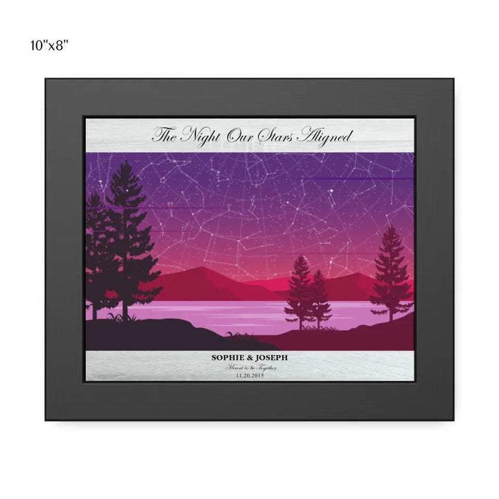 10x8 framed poster