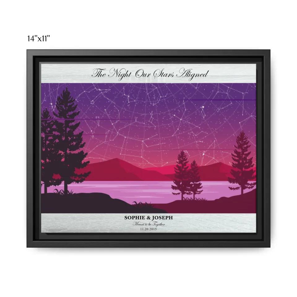 14x11 framed canvas