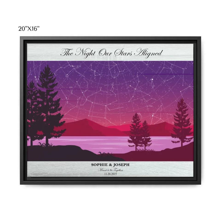 20x16 framed canvas