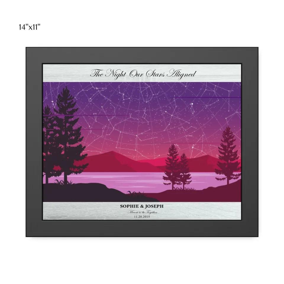 14x11 framed poster