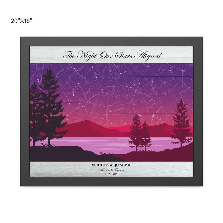 20x16 framed poster
