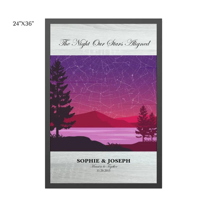 24x36 framed poster