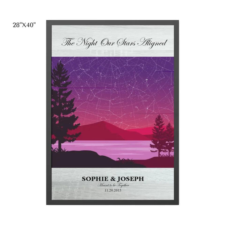 28x40 framed poster