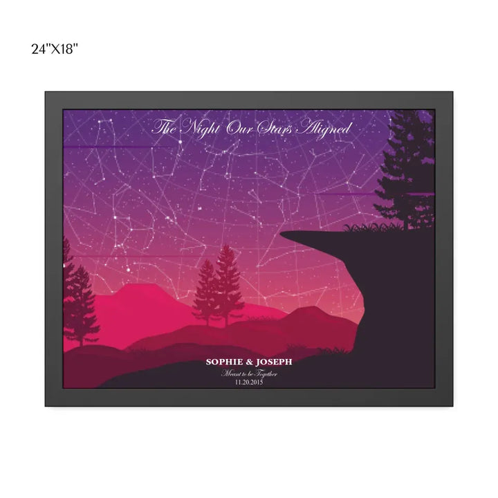 24x18 framed poster
