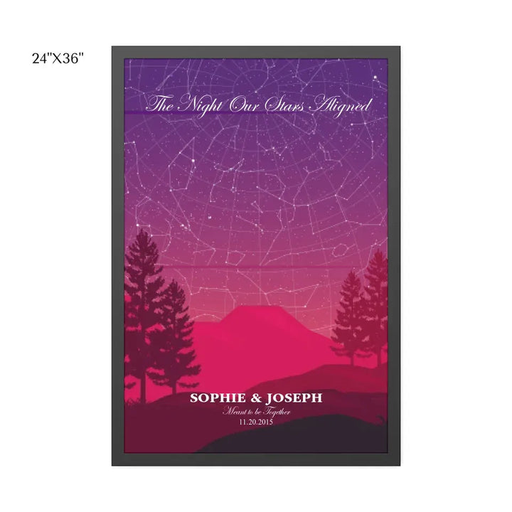 24x36 framed poster