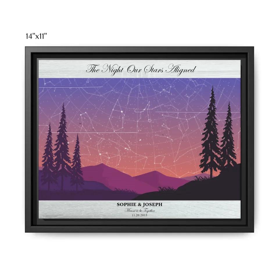 14x11 framed canvas