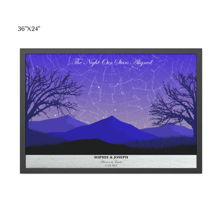 36x24 framed poster