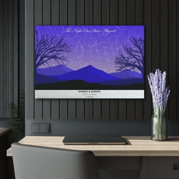 36x24 acrylic print french cleat context