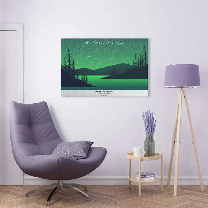 36x24 acrylic floating print context