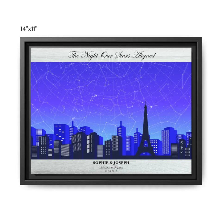 14x11 framed canvas