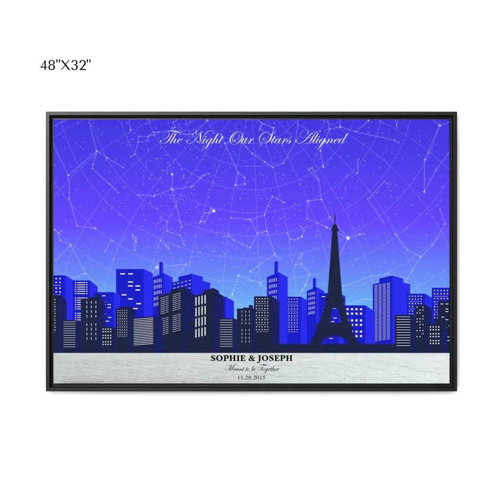 48x32 framed canvas
