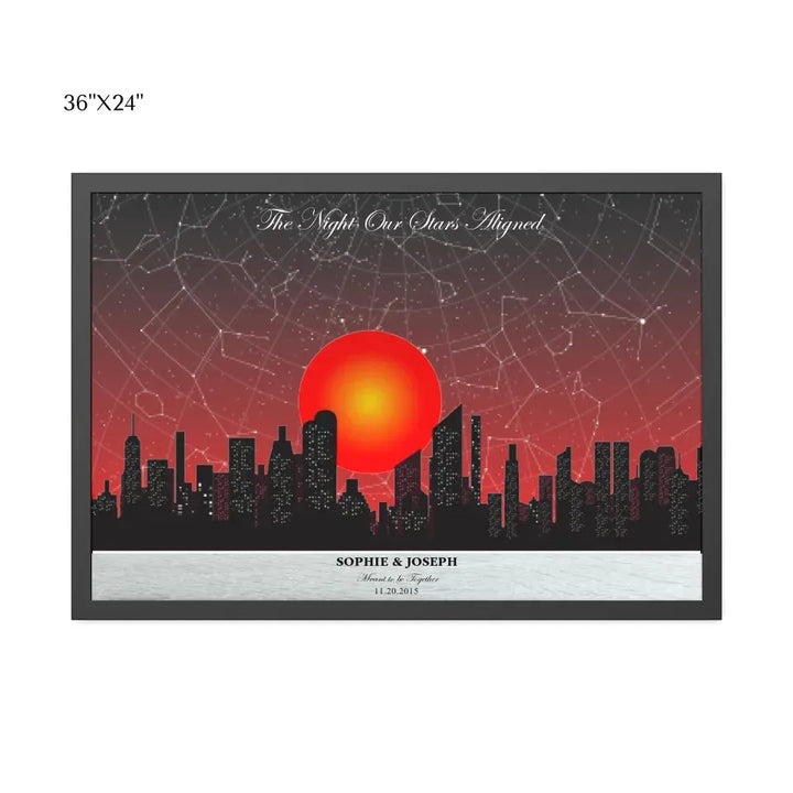 36x24 framed poster