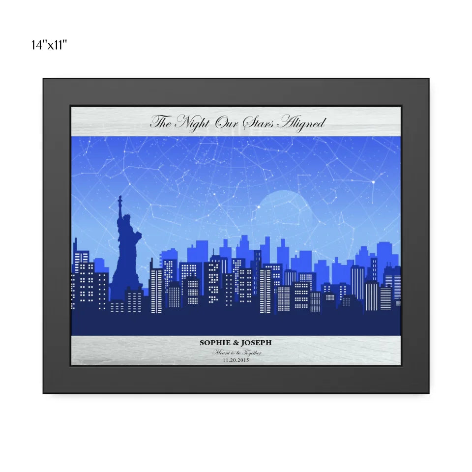 14x11 framed poster