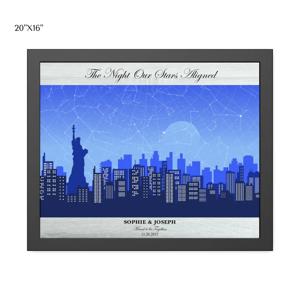 20x16 framed poster