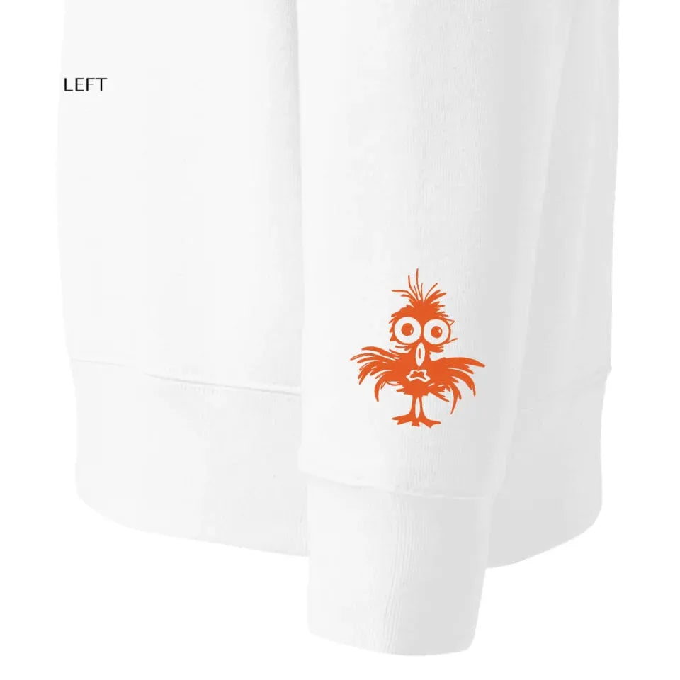 Benutzerdefinierte bestickte Cartoon Vögel Sweatshirt und Hoodie