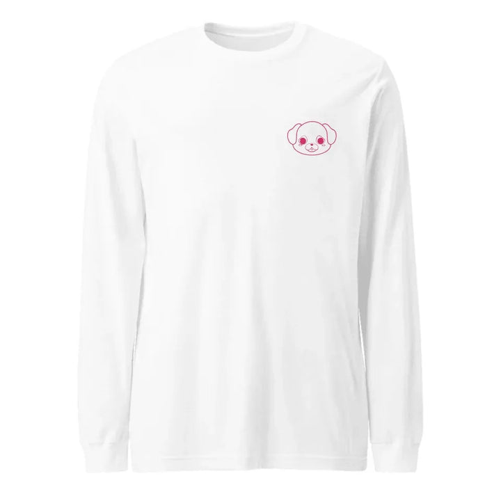 Custom Embroidered Animal Line Art T-Shirt