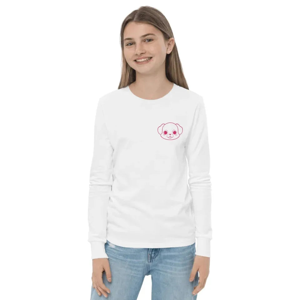 Custom Embroidered Animal Line Art T-Shirt
