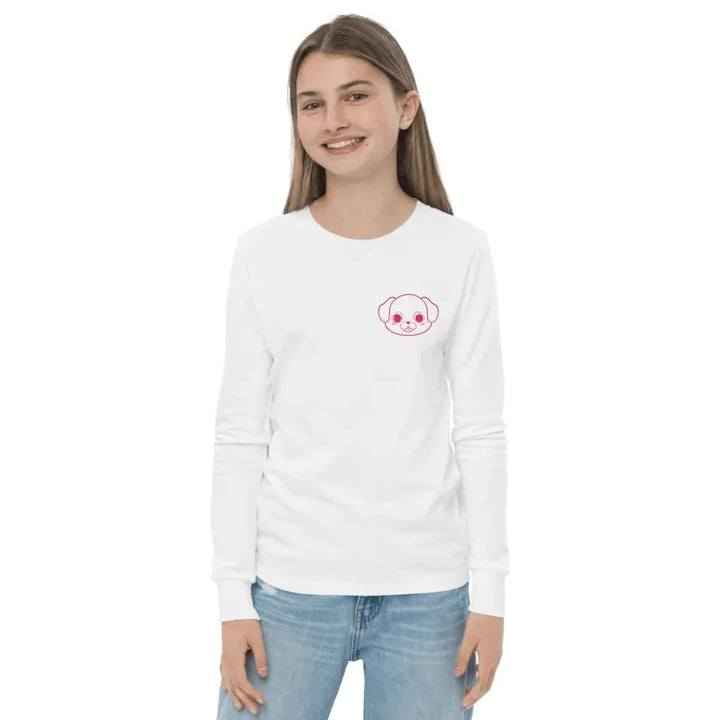 Custom Embroidered Animal Line Art T-Shirt