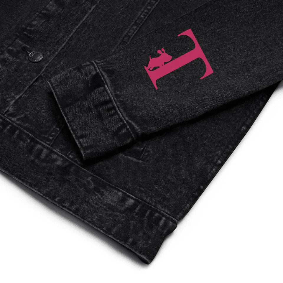 Chaqueta personalizada con inicial de Love Dog bordada