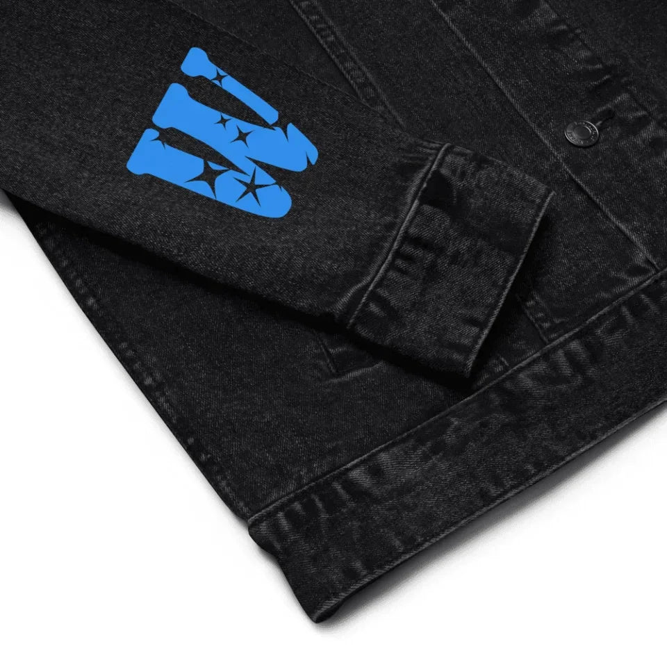 Custom Embroidered Magic Star Initial Jacket - ART-JKT279