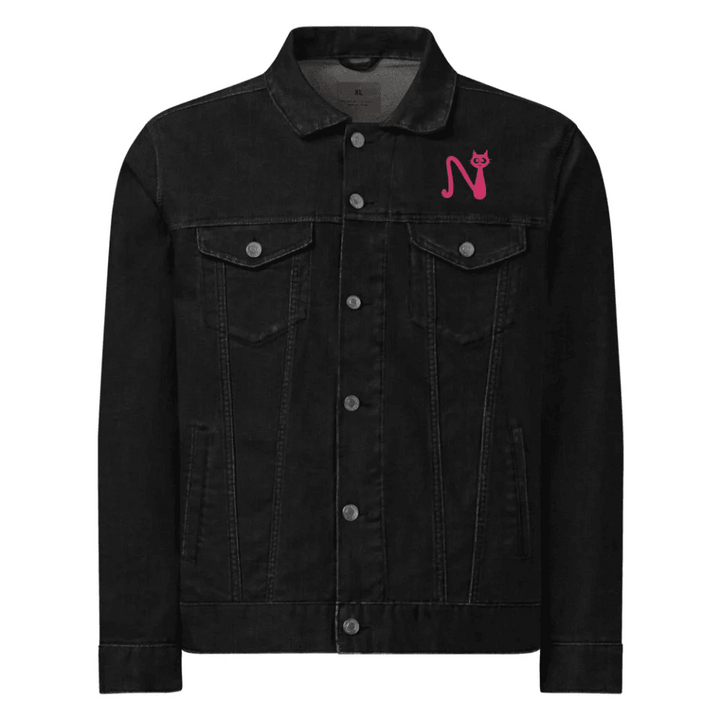 Custom Embroidered Cat Initial Jacket