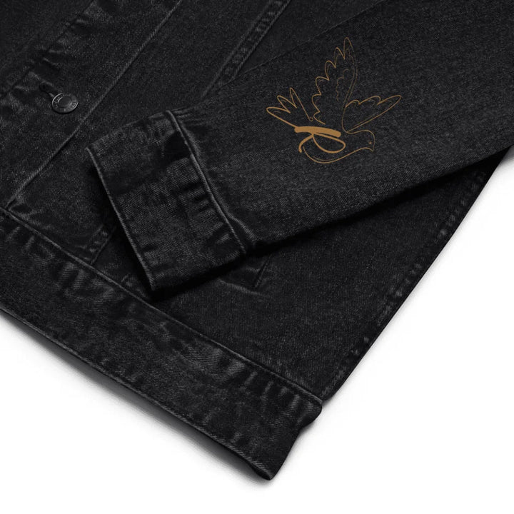 Chaqueta personalizada con inicial de paloma bordada