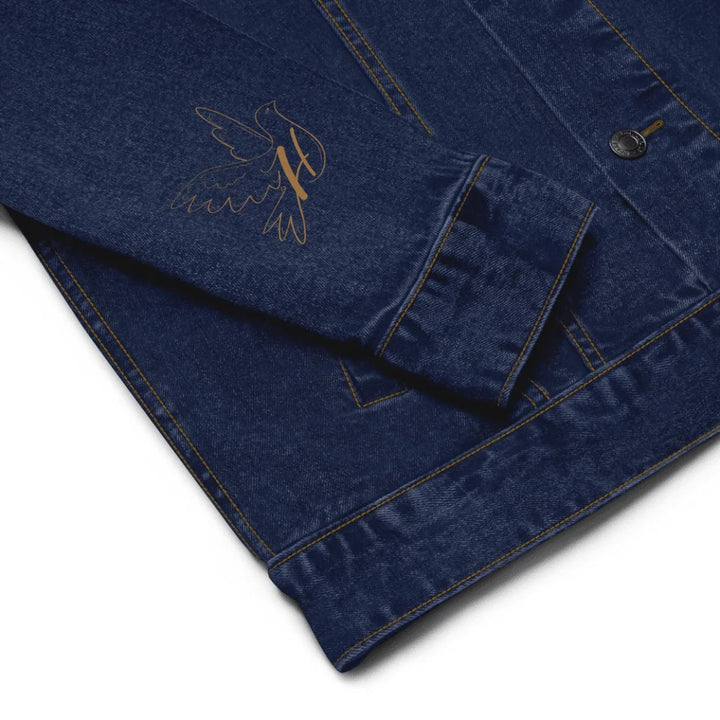 Chaqueta personalizada con inicial de paloma bordada