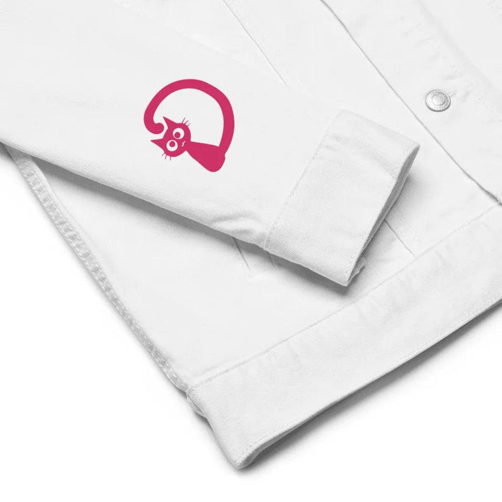Custom Embroidered Cat Initial Jacket