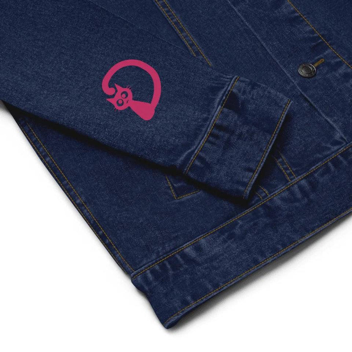 Custom Embroidered Cat Initial Jacket